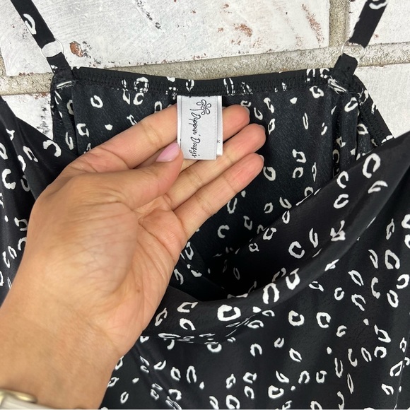 Dippin Daisys | Black Cheetah Print Midi Dress - Picture 8 of 12